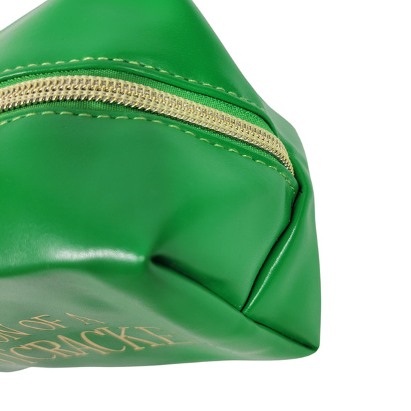 Elf Nutcracker Make Up Bag Green Pouch Cosmetics Case Festive Makeup Revolution - Picture 14 of 15